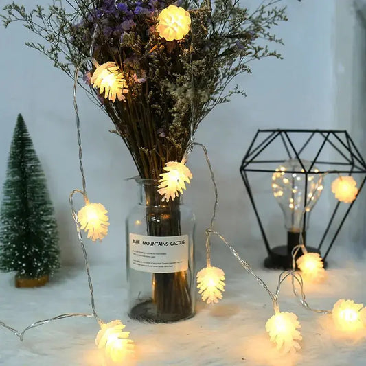 Home Decor LED Warm Pinecone Lamp - Decorify Homes