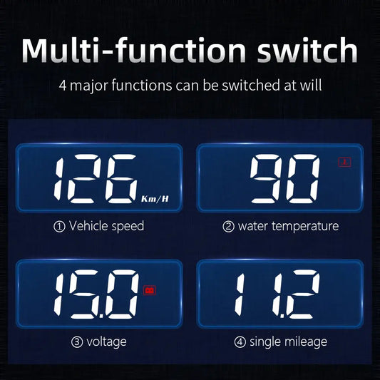 Car Digital Speedometer With Windshield Projector Decorify Homes