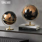 Vintage World Globe - Retro Map Globe for Home and Office Decor - Decorify Homes