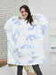 Hooded Winter Soft Plush Fleece Sofa Blanket - Decorify Homes
