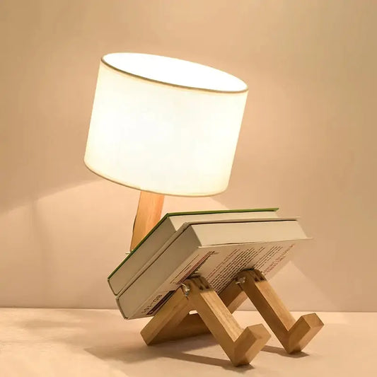 Robot Shape Table Lamp for modern home decor2