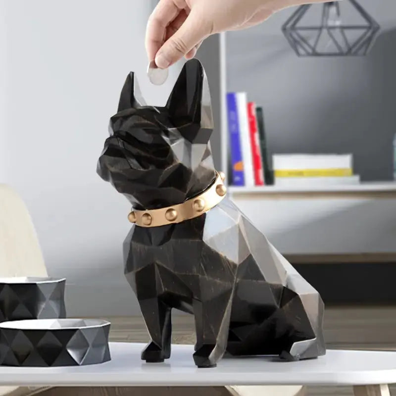 Adorable French Bulldog Coin Bank Home Decor Collectible11