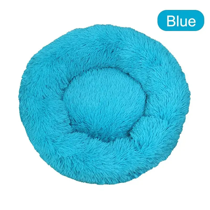 Warm Soft Long Donut Plush Pet Cushion - Decorify Homes