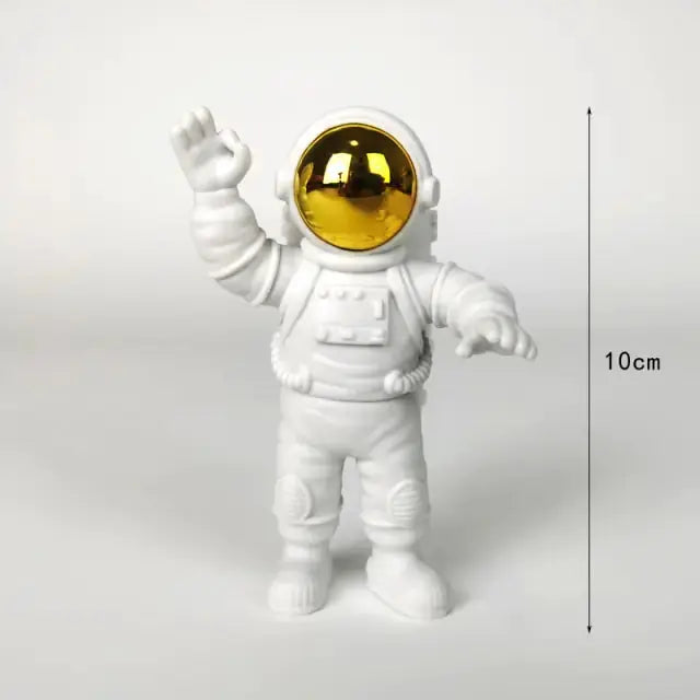 Astronaut and Moon Home Decor Set - Space-Themed Room Accents - Decorify Homes