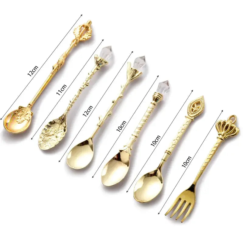 Vintage Dessert Royal Style Cutlery Set - Decorify Homes