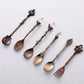 Vintage Dessert Royal Style Cutlery Set - Decorify Homes