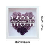 Wooden Flower Frame Display For Mother's Day Decor Decorify Homes