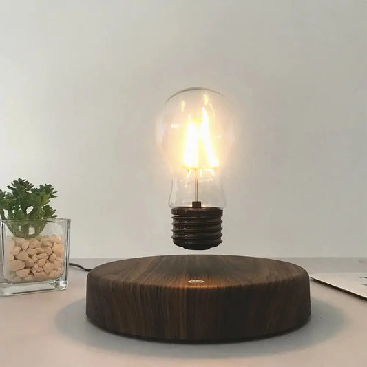 Futuristic magnetic levitation desk lamp for modern home decor and interior design inspiration1